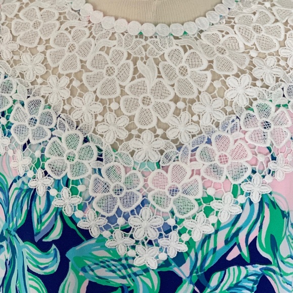 Lilly Pulitzer Nala Soft Shift Party Thyme 10 NWT - Picture 3 of 5